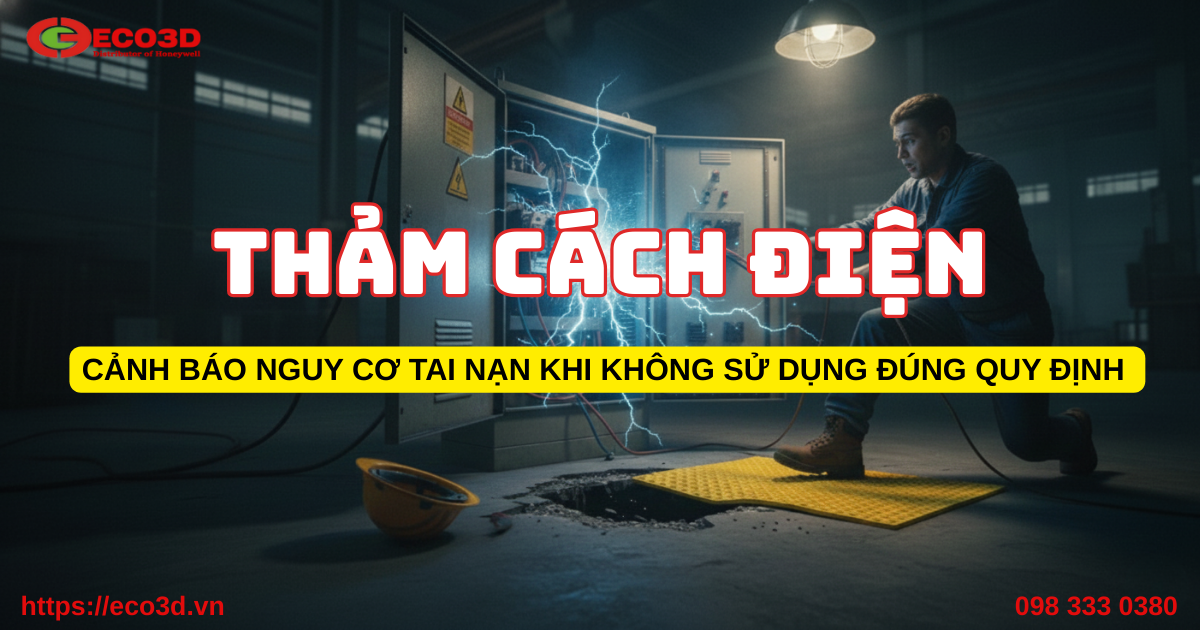 THẢM CÁCH ĐIỆN: CẢNH BÁO NGUY CƠ TAI NẠN KHI KHÔNG SỬ DỤNG ĐÚNG QUY ĐỊNH 